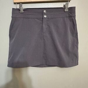 PrAna gray skort size 4